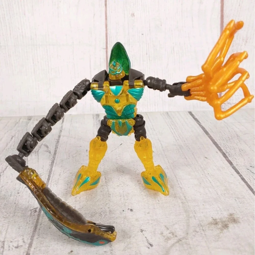 Transformers 1998 Beast Wars QUICKSTRIKE - Basic Fuzors Action Figure - COMPLETE